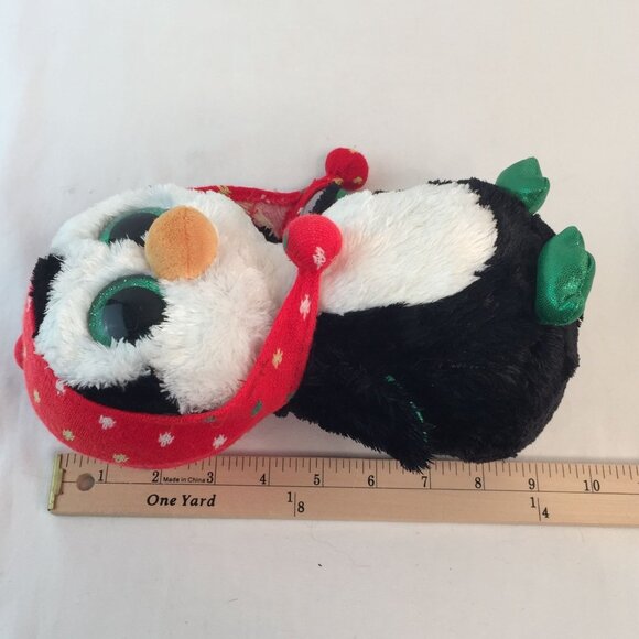 Ty Beanie Boos Freeze Penguin Plush 9" Christmas Knit Hat Stuffed Animal w/Tag - Picture 8 of 8